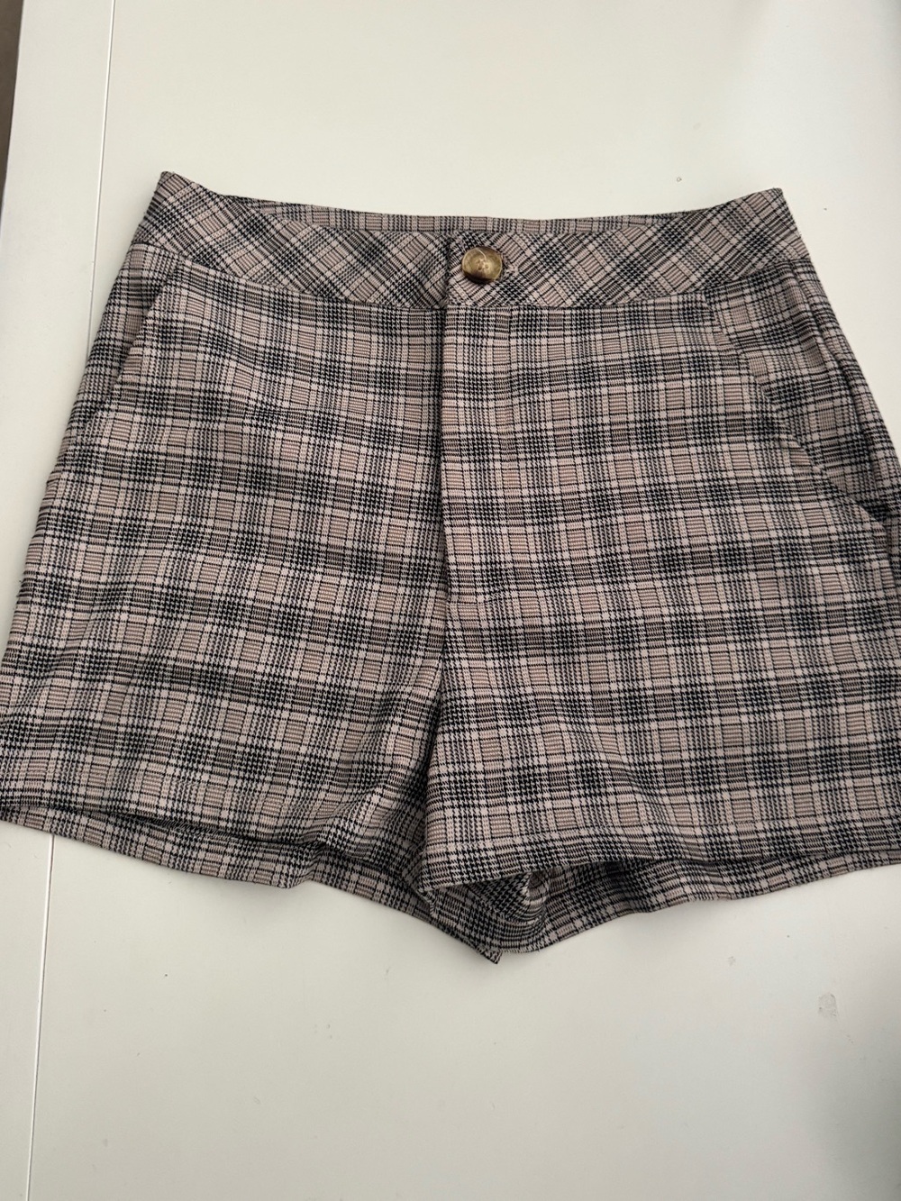 Plaid shorts from Tilly’s- small